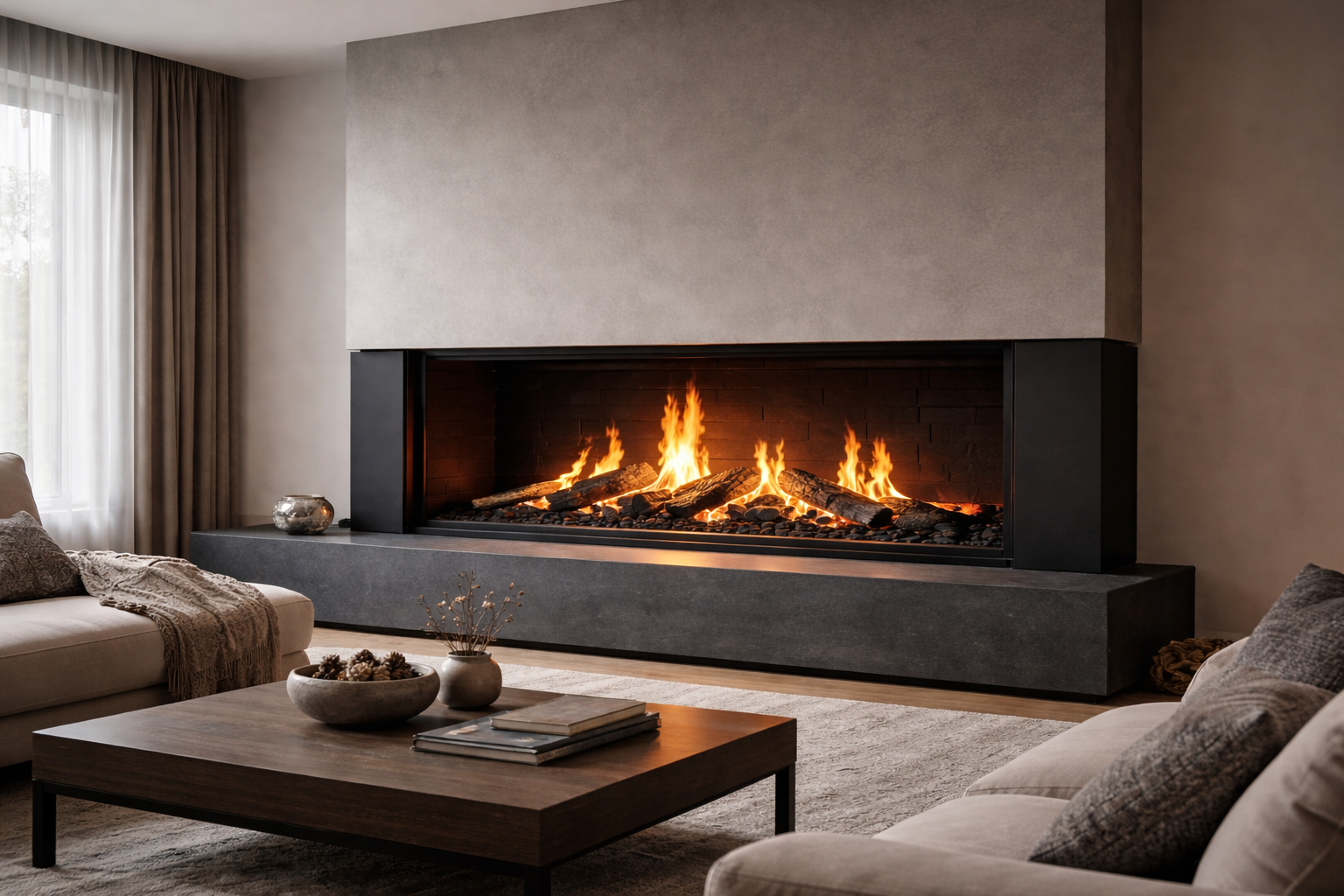 Chaleur au coin du feu